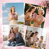 3D Pop Up Anniversary Cards with Music, Romantic LED Light 3D Flower Gift Box