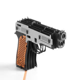 Vintage Pistol Pop up Card, 3D Greeting Card for Dad