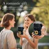 "Be Positive" Pea Pod Fidget Keychain, Pocket Hug | Anxiety & Stress Relief Toy