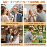 "Be Pawsitive" Cat Pocket Hug | Adorable Encouragement Keychain Charm