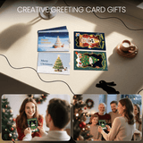 Christmas Thermochromic greeting card, Gift for Family