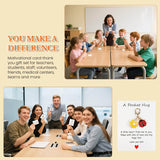 Charming Nature-Themed Pocket Hug | Bee, Butterfly & Daisy Encouragement Charm