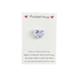3D Resin Bead Heart Shape, Pocket Hug Set, 7 Pieces for 1 Set
