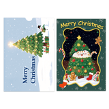 Christmas Thermochromic greeting card, Gift for Family