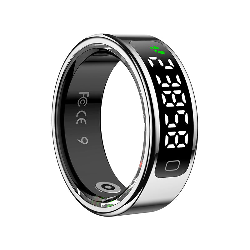Father’s Day R11C Smart Ring for Dad Track Heart Rate Sleep Health Fitness Tracker Period Reminder Camera Control Perfect Gift for Dad Husband
