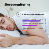 Smart Health Ring——Featuring Stress and Sleep Monitoring Functions, Compatible with iOS and Android,Waterproof Fitness Tracker for Women & Men, No Subscription Fee., Bluetooth, Wearable, Sensor Fitness Trackers