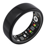 Smart Health Ring——Featuring Stress and Sleep Monitoring Functions, Compatible with iOS and Android,Waterproof Fitness Tracker for Women & Men, No Subscription Fee., Bluetooth, Wearable, Sensor Fitness Trackers