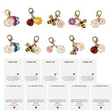 Charming Nature-Themed Pocket Hug | Bee, Butterfly & Daisy Encouragement Charm