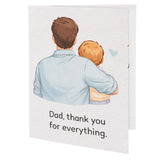 Funny Father's Day card – shaped like toilet paper, it shakes and sings when opened, a hilarious prank gift for Dad, perfect for Father's Day, birthdays, or any occasion where you want to make him happy