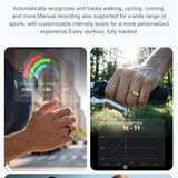 Mountova TR5 Smart Ring – Health & Sleep Tracker with Heart Rate, Blood Oxygen Monitoring, IP68 Waterproof, Wireless Charging Case