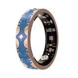V10 Slim Smart Ring – Heart Rate Blood Oxygen Sleep Tracker, IP68 Waterproof, Period Reminder, Unisex Fitness Ring for Men Women Wearable