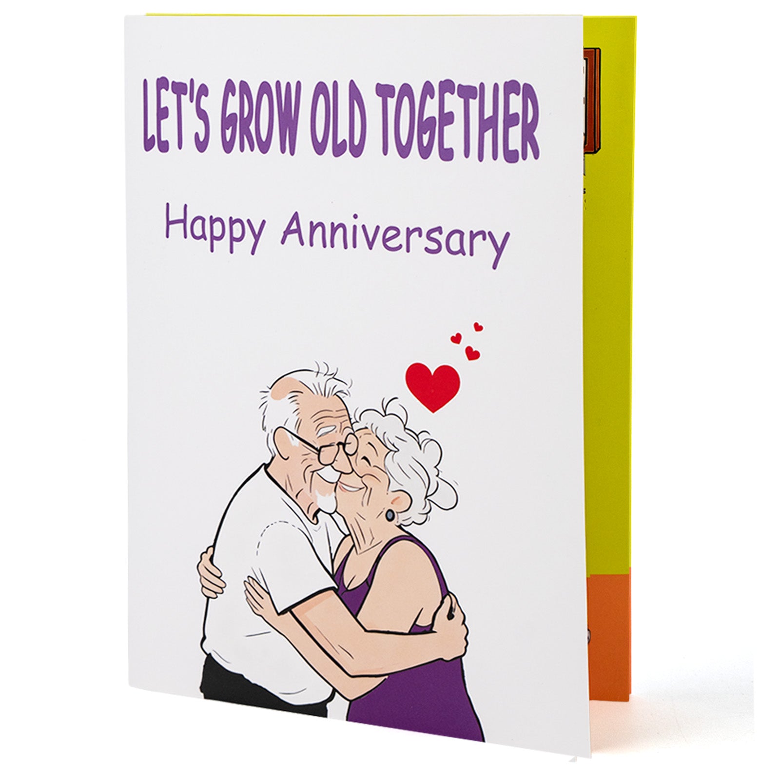 Funny Anniversary Card with Shaking Motion & Humorous Sound, Interactive Anniversary Cards for Him Her Husband Wife Couple, Gift for Wedding Anniversaries, Long-Term Relationships