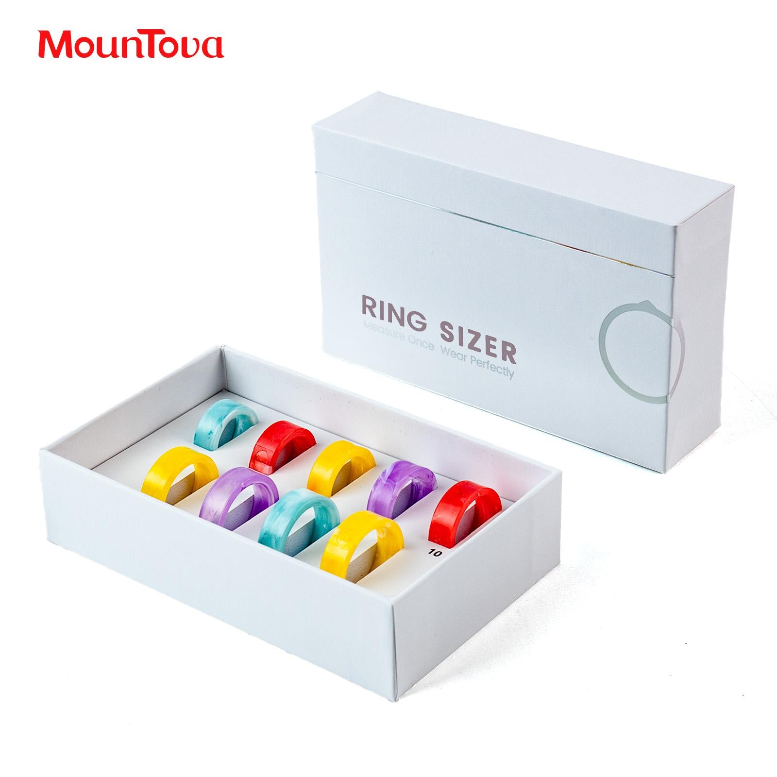 Smart Ring Sizing Kit - Size Before You Buy, 9 Sizes 6-14, Accurate Fit Tester