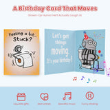 Funny Birthday  pop-up Card, Hilarious Birthday Cards for Men Women, Him - 3D Pop Up Constipation Gag Gifts for Husband, Dad - Rude Birthday Greeting Card with Envelope