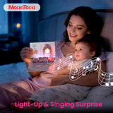 Unicorn Light & Sound Mother's Day Card – A Magical Surprise That Sings and Shines,Singing Surprise for the One，The perfect Mother's Day gift for mom Who Deserves the Best