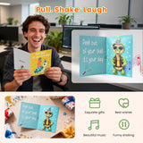 Musical Birthday Card That Plays the Happy Birthday Song with Sound & Motion – Cute Pop-Up Turtle Birthday Card, Funny&Animated Happy Birthday Gift for Kids, Women & Men