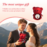 Mountova Teddy Bear with Preserved Flower