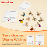 Charming Nature-Themed Pocket Hug | Bee, Butterfly & Daisy Encouragement Charm