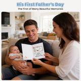 Funny Father's Day card – shaped like toilet paper, it shakes and sings when opened, a hilarious prank gift for Dad, perfect for Father's Day, birthdays, or any occasion where you want to make him happy