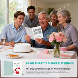 Funny Retirement Card for Woman Man, Musical & Shaking Telephone Retired Cards Farewell Leaving Card Humorous Greeting Cards with Envelope Happy Retirement Cards Gifts for Coworker Colleague Friend