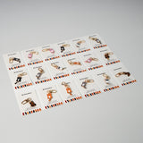 Cute Little Cat Hook, Pocket Hug Set, 18 Pieces for 1 Set