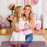 Unicorn Light & Sound Mother's Day Card – A Magical Surprise That Sings and Shines,Singing Surprise for the One，The perfect Mother's Day gift for mom Who Deserves the Best