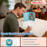 Funny Otter Dancing Birthday Card - "We're Otterly in Love" | Musical Pop-Up Card with Sound & LED Light | Cute Animal Valentine's Day or Anniversary Gift for Couples