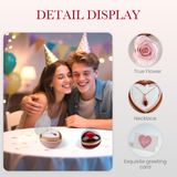 Automatic Flip Gift Box Heart Shape