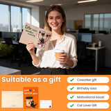 Black Cat Coffee Birthday Cards, Musical Funny Birthday Card，Funny Cat Meme Musical & Shaking Energetic Cat Greeting Card with Envelopes for Women，Men，Kids，5.9" x 8.3"