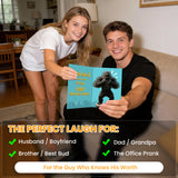 Funny Birthday Card with Sound, Shaking Gorilla Musical Interactive Greeting Card for Men Women Kids, Happy Birthday Gag Gift for Family Friends Coworkers