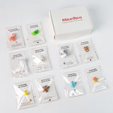 Besties Pocket Hug Set, 10 Lovely Animal with 10 Palm-Sized Cards