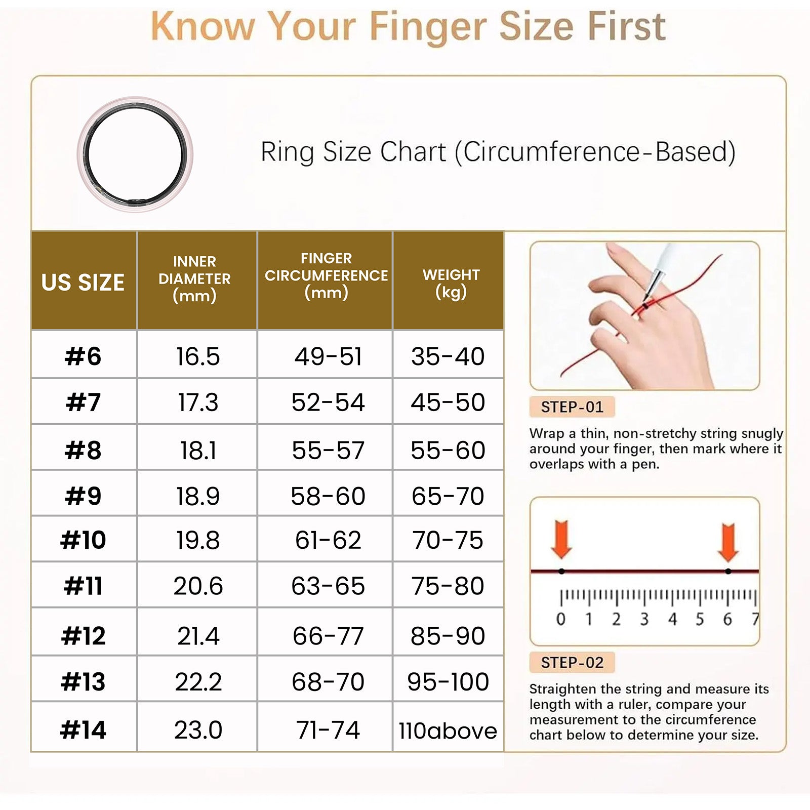 Smart Health Ring - Heart Rate Blood Oxygen Sleep Monitor, Couple Interactive 5ATM Waterproof Fitness Tracker Ring