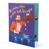 Funny Birthday Card，Musical Birthday Card with Shaking Money Bag – Interactive Happy Birthday Greeting Card with Music & Envelope, Surprise Birthday Gift for Men, Women & Kids