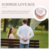 Automatic Flip Gift Box Heart Shape