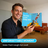 Funny Birthday pop-up Card for Pet Lovers – Cat & Dog Celebration Greeting Card with Humorous Treats First, Chaos Later Design – Perfect for Animal Enthusiasts and Pet Owners