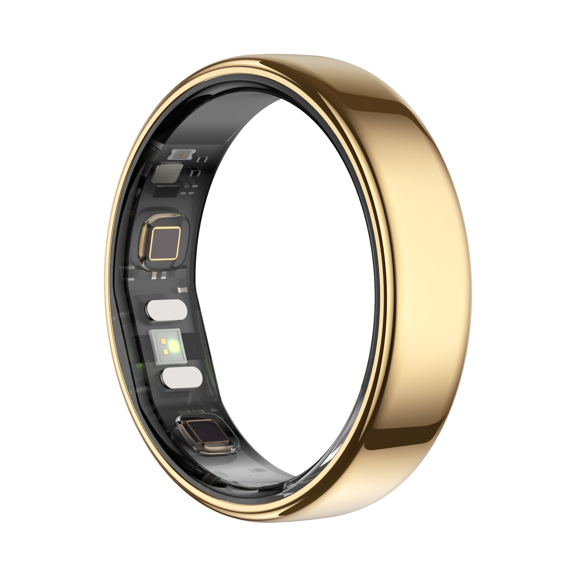Mountova TR5 Smart Ring – Health & Sleep Tracker with Heart Rate, Blood Oxygen Monitoring, IP68 Waterproof, Wireless Charging Case