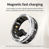 Unisex Colorblock Patchwork Design StainlessSteel Ring, Multifunctional Smart Ring, FashionAccessories for Men & Women, Wearable