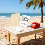 Funny Retirement Card for Woman Man, Musical & Shaking Telephone Retired Cards Farewell Leaving Card Humorous Greeting Cards with Envelope Happy Retirement Cards Gifts for Coworker Colleague Friend