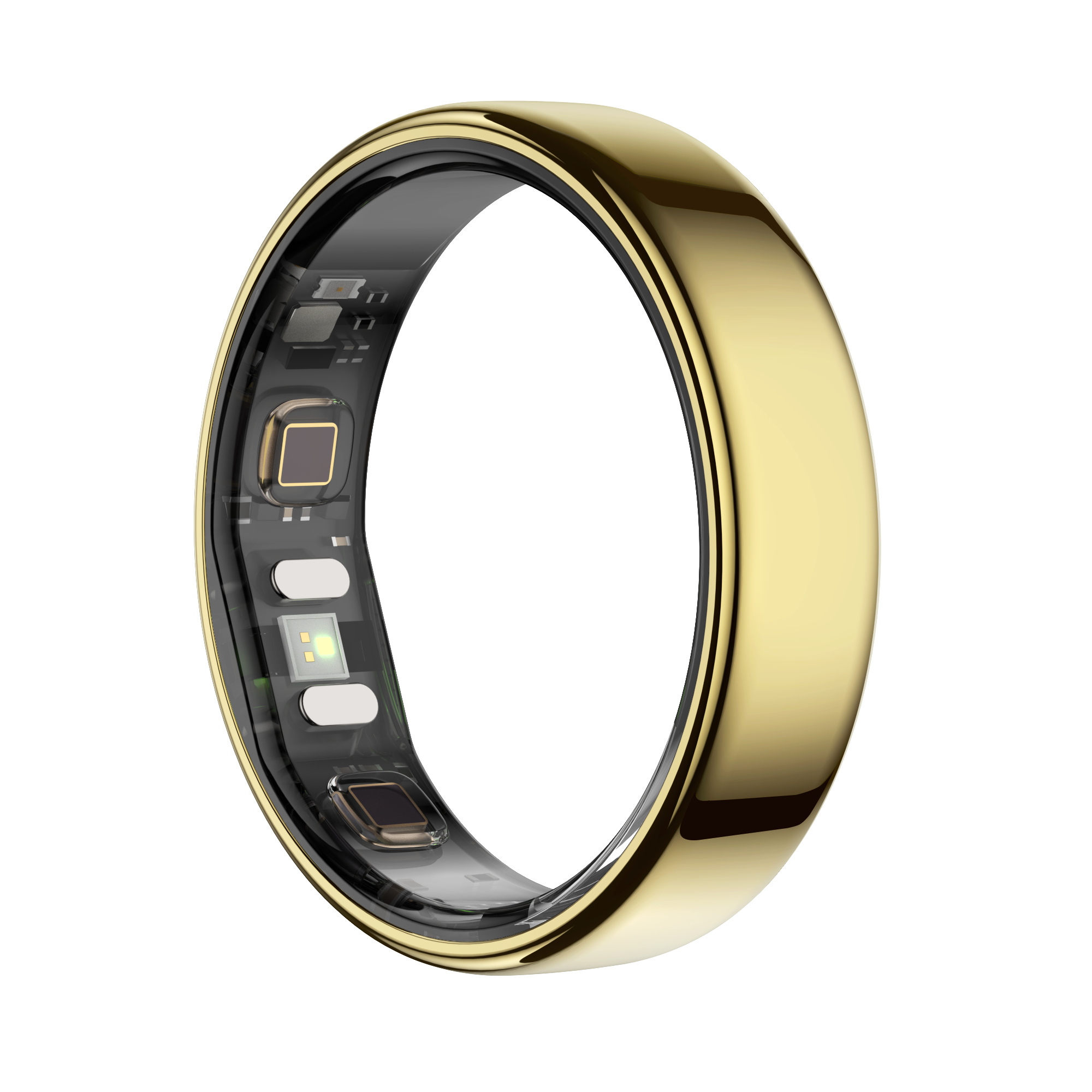 Mountova TR5 Smart Ring – Health & Sleep Tracker with Heart Rate, Blood Oxygen Monitoring, IP68 Waterproof, Wireless Charging Case