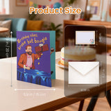 Funny Birthday Card，Musical Birthday Card with Shaking Money Bag – Interactive Happy Birthday Greeting Card with Music & Envelope, Surprise Birthday Gift for Men, Women & Kids