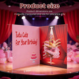 Tutu Cute Chicken Ballerina Birthday Card – Funny & Whimsical Birthday Greeting Card with Ballet Rooster Design – Perfect for Kids, Teens & Adults – Includes Envelope