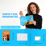 Funny Birthday pop-up Card for Pet Lovers – Cat & Dog Celebration Greeting Card with Humorous Treats First, Chaos Later Design – Perfect for Animal Enthusiasts and Pet Owners