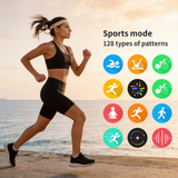 V10 Slim Smart Ring – Heart Rate Blood Oxygen Sleep Tracker, IP68 Waterproof, Period Reminder, Unisex Fitness Ring for Men Women Wearable