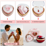 Automatic Flip Gift Box Heart Shape