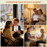 Funny Anniversary Card with Shaking Motion & Humorous Sound, Interactive Anniversary Cards for Him Her Husband Wife Couple, Gift for Wedding Anniversaries, Long-Term Relationships