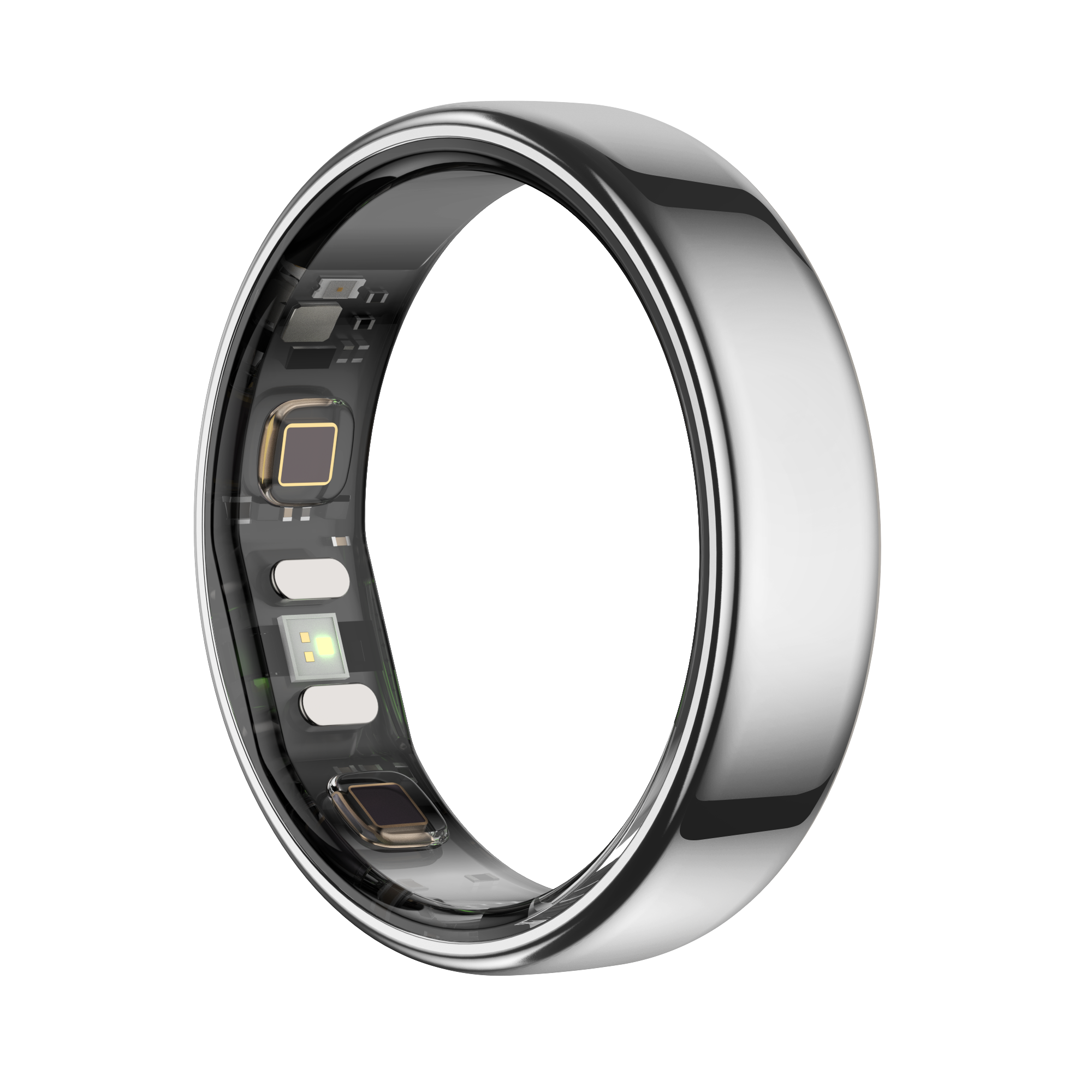 Mountova TR5 Smart Ring – Health & Sleep Tracker with Heart Rate, Blood Oxygen Monitoring, IP68 Waterproof, Wireless Charging Case