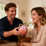 【V-Day gift for mom】Real Rose jewelry box, containing a heart-shaped rose pendant necklace Heart necklace A perfect gift for mom or grandma, ideal for Mother's Day or Valentine's Day.