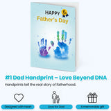Musical Light-Up Stepdad Father's Day Card – Vibration & Glowing Heart Interactive Greeting Card for Bonus Dad, Keepsake Gift