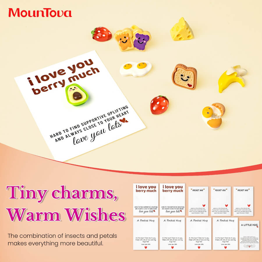 Quirky Food-Themed Pocket Hug | Funny & Sentimental Punny Gift