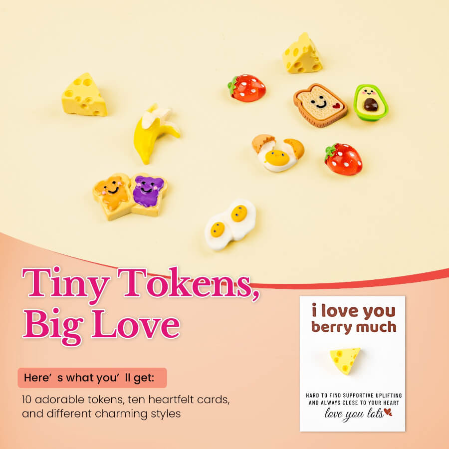 Quirky Food-Themed Pocket Hug | Funny & Sentimental Punny Gift